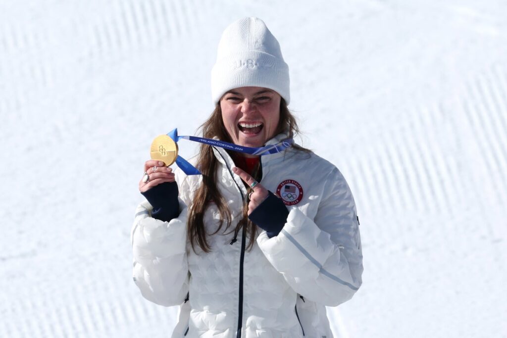 USA’s Breezy Johnson wins Olympic women’s downhill as Lindsey Vonn crashes out … from the Independent Flo Clifford