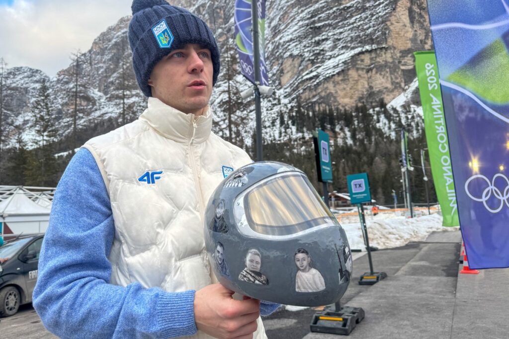 Ukrainian star accuses Olympic chiefs of ‘unfair treatment’ after banning his war tribute helmet … from the Independent Jamie Braidwood
